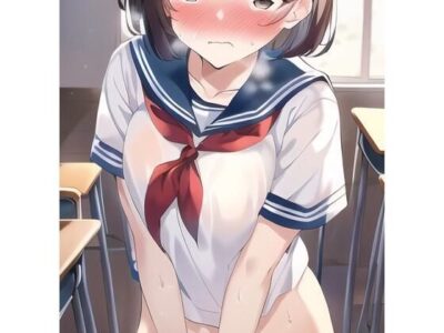 【エロ漫画】黒髪清楚な美少女JKが金髪ギャルの生意気JKに着替えを盗撮された画像で脅され校内や野外でパンチラを強要され凌辱プレイww恥じらいながらも下着姿で野外露出狂ごっこさせられ言いなり状態w